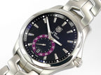 TAG Heuer Tiger Woods Link Automatic WJF211D.BA0570 black dial with purple ringed sub dial