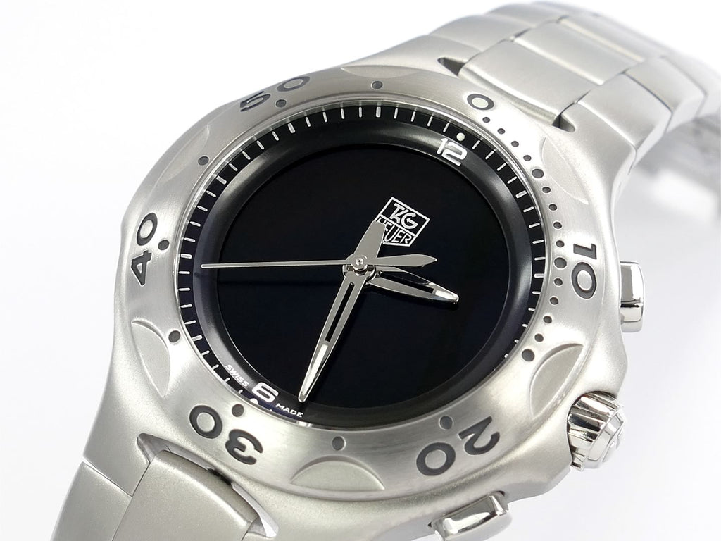 TAG Heuer Kirium F1 Black Dial CL111A.BA0700 multi-function digital and analogue display