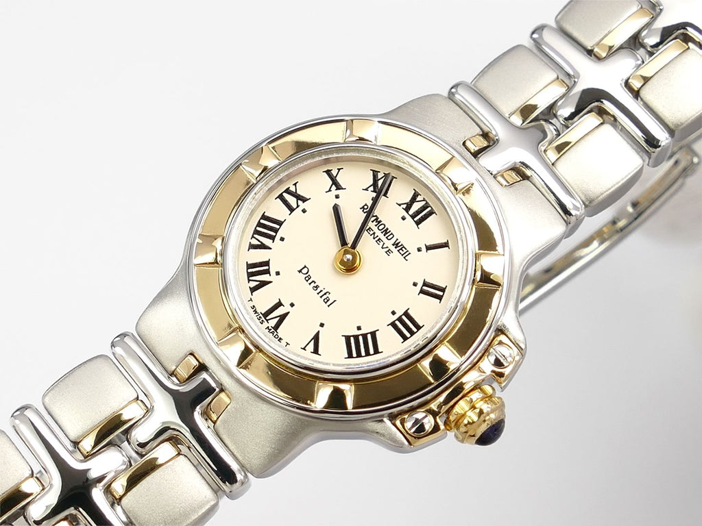 Raymond Weil Parsifal 9690 Small Cream Dial with Roman Numerals