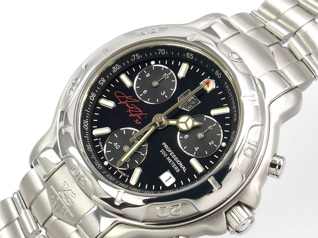 TAG Heuer 6000 Chronograph Grant Hill CH1115 with date and tachymeter