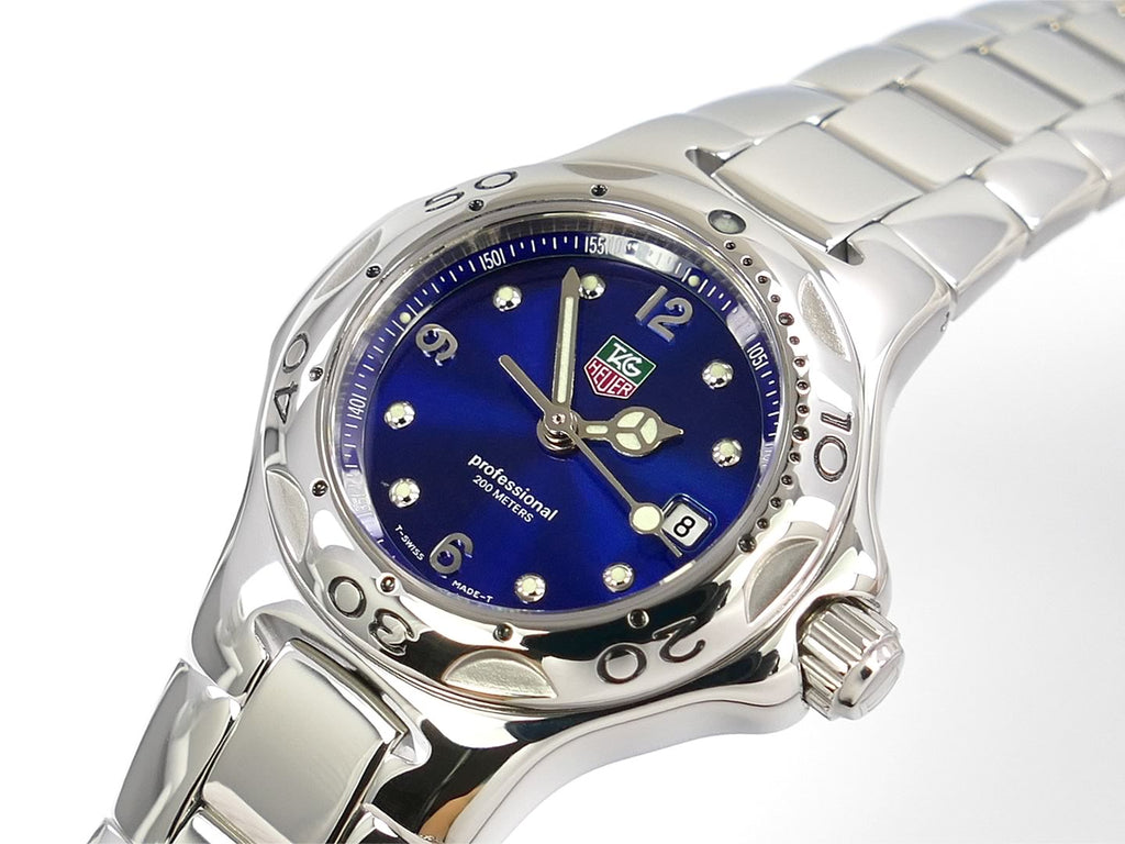 TAG Heuer Kirium WL1316.BA0710 royal blue sunburst dial