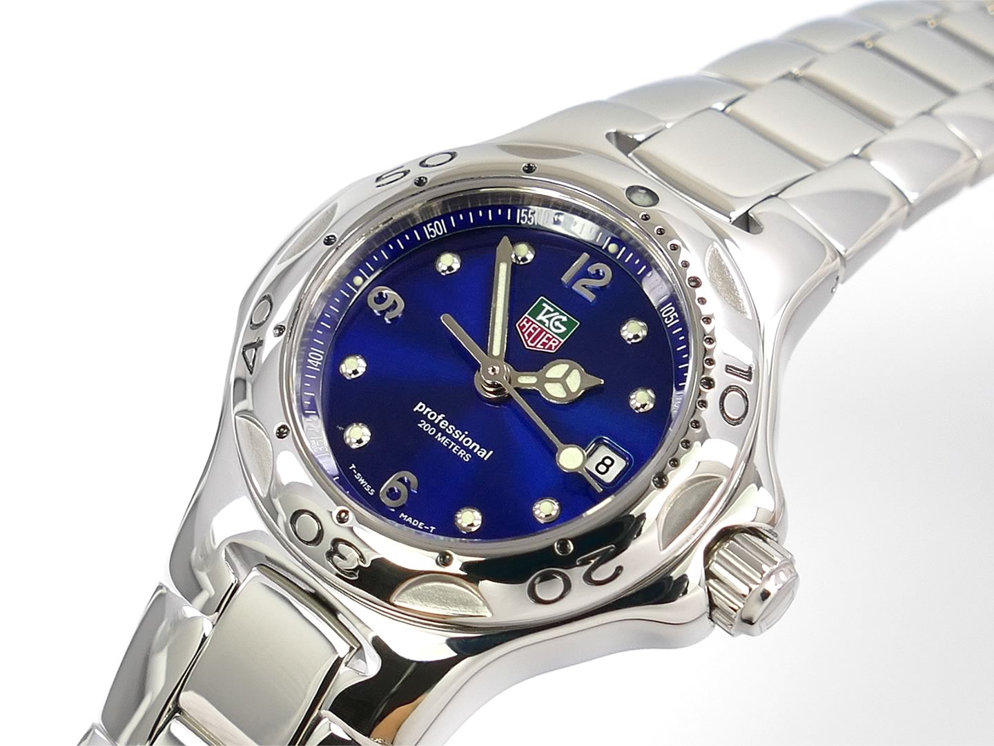 TAG Heuer Kirium WL1316.BA0710 royal blue sunburst dial