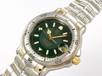 TAG Heuer 6000 Chronometer WH5151-K1 Racing Green with date display
