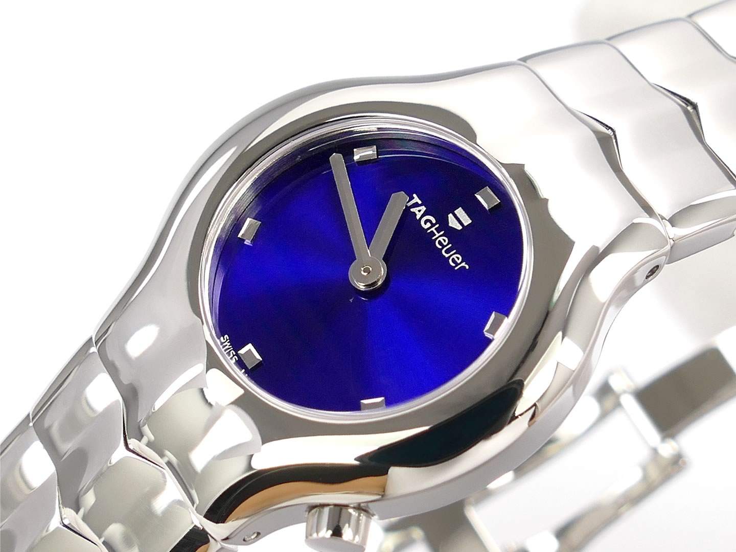 TAG Heuer Alter Ego Blue Dial WAA1410.BA0760 deep sunburst dial