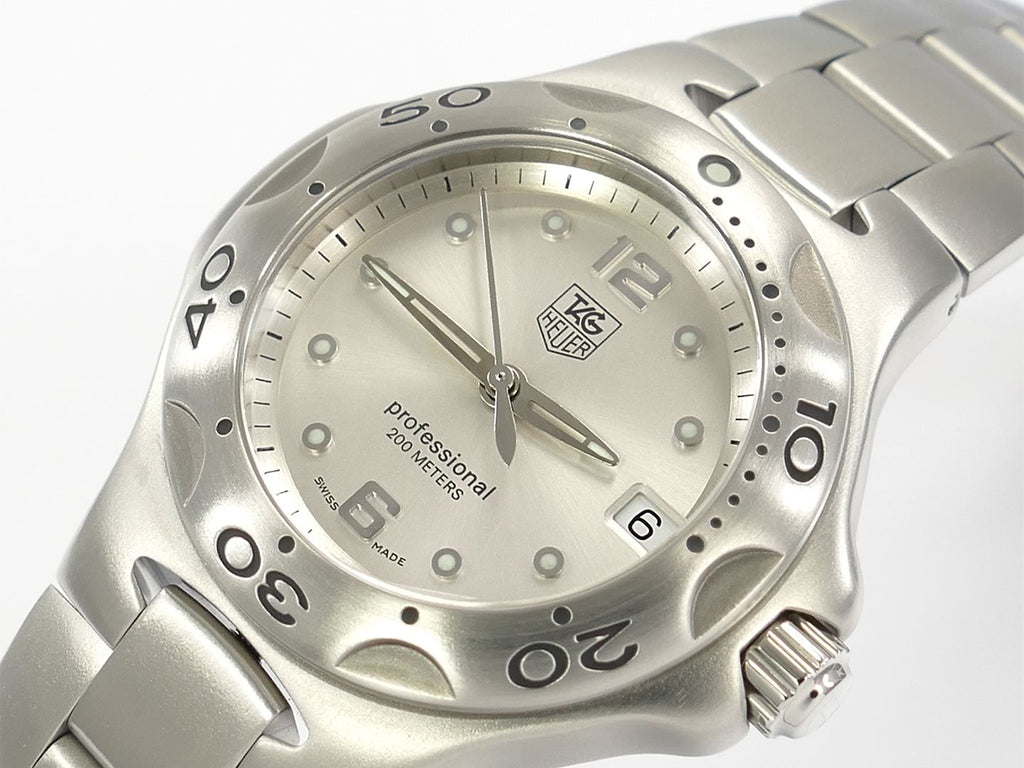 TAG Heuer Kirium Mid Size Silver Dial WL121E.BA0704 with date