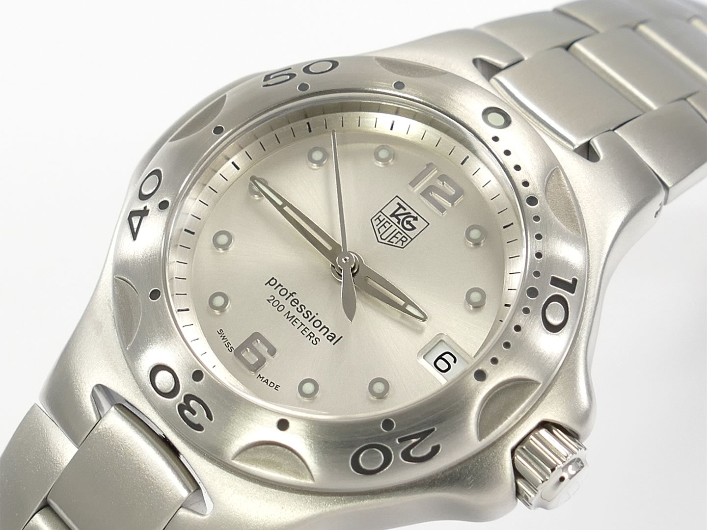 TAG Heuer Kirium Mid Size Silver Dial WL121E.BA0704 with date