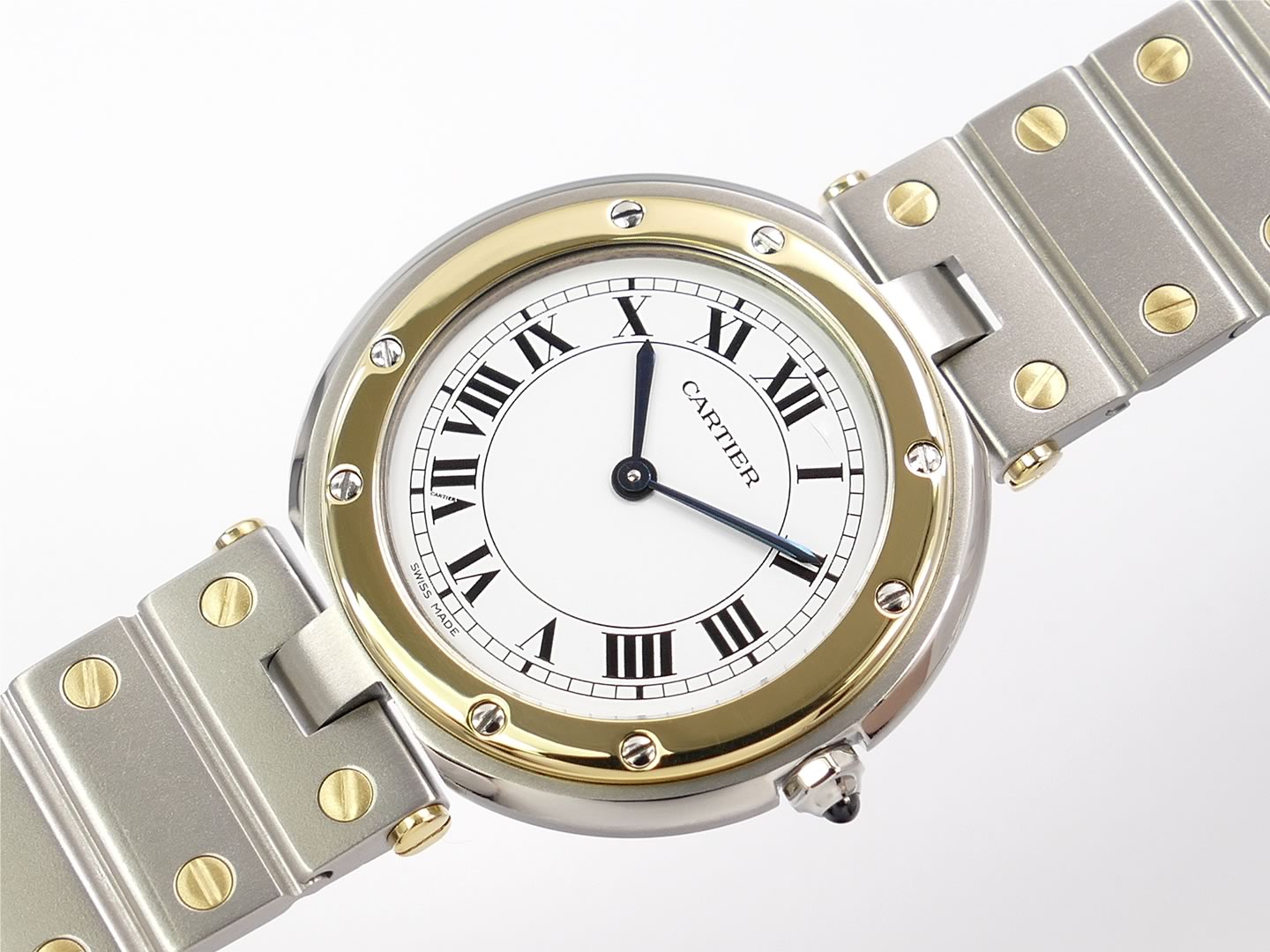 Cartier Ronde Solo White 18k Solid Gold bezel