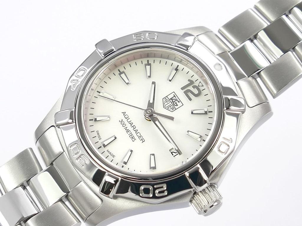 TAG Heuer Aquaracer WAF1414.BA0812 white mother of pearl dial