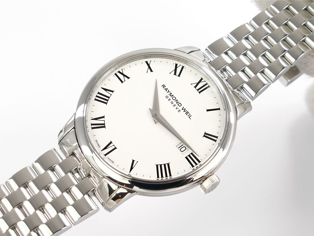Raymond Weil Toccata White 488-ST-00300 date display