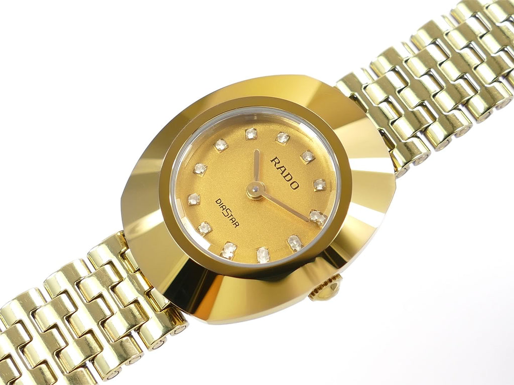 Rado Diastar Champagne Dial High Tech Ceramic Scratch Proof Bezel