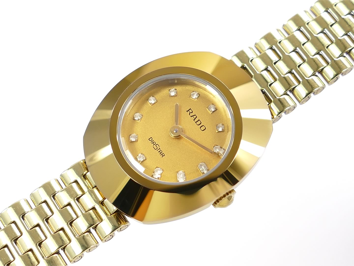 Rado Diastar Champagne Dial High Tech Ceramic Scratch Proof Bezel