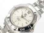 TAG Heuer Aquaracer WAF2111.BA0806 crosshatch dial with date