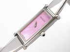 Gucci 1500L Pink rectangular dial