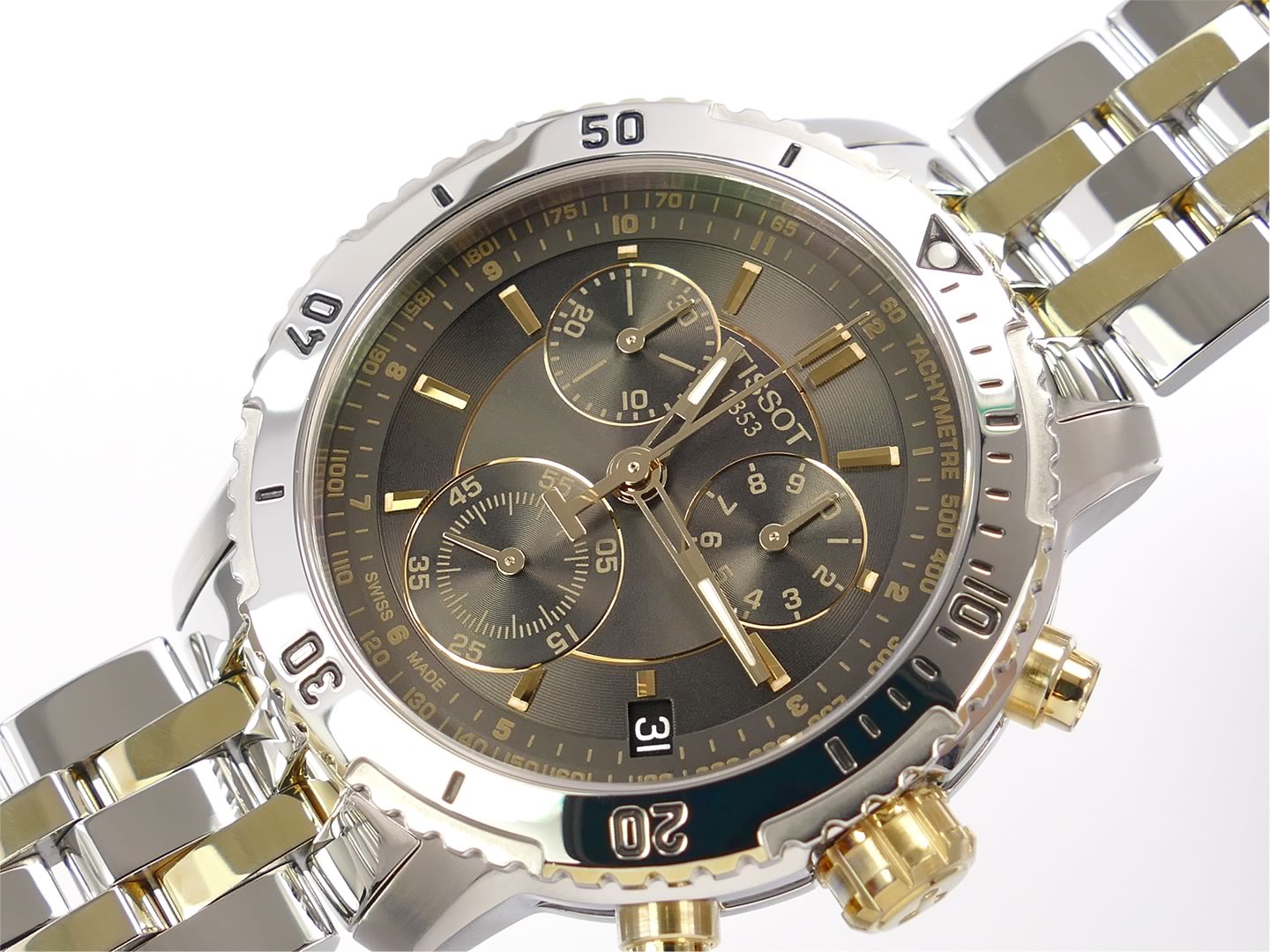 Tissot T-Sport PRS200 Chronograph Grey Dial