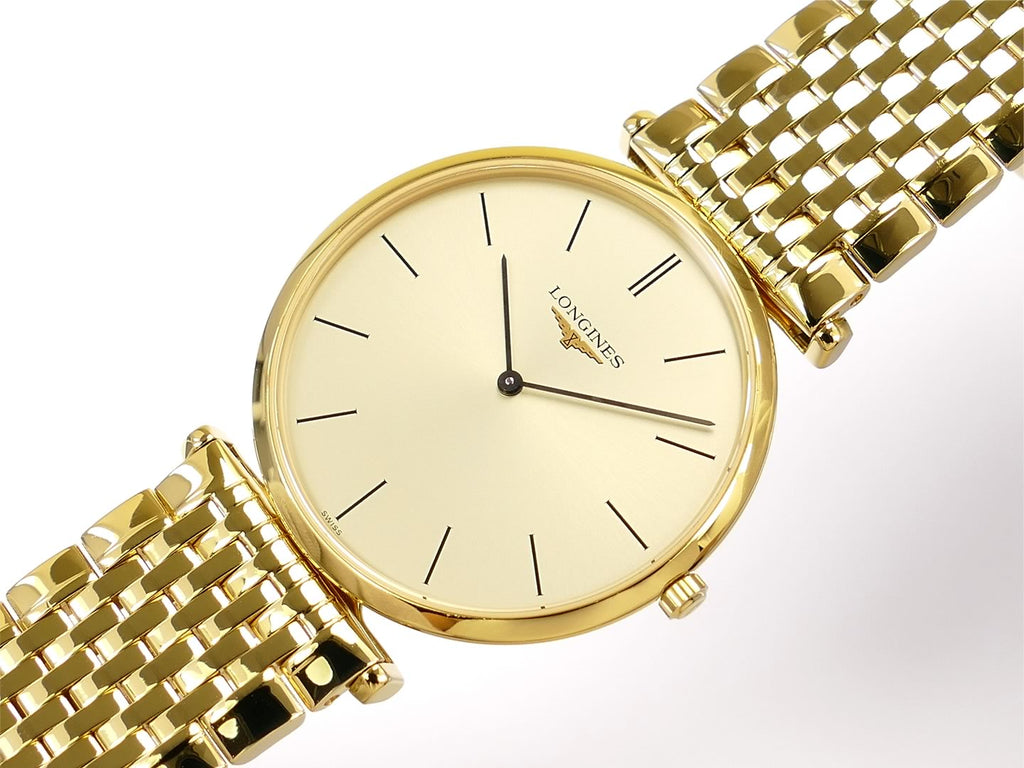 Longines La Grande Classique Champagne baton dial L4.709.2.32.8 