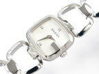 Gucci G White Mother of Pearl Diamond Set Dial YA125502