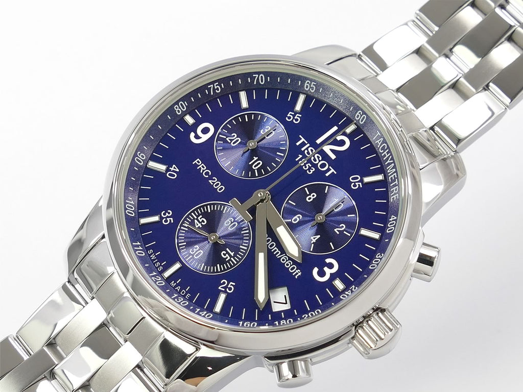 Tissot PRC 200 Blue Dial T461 with Date