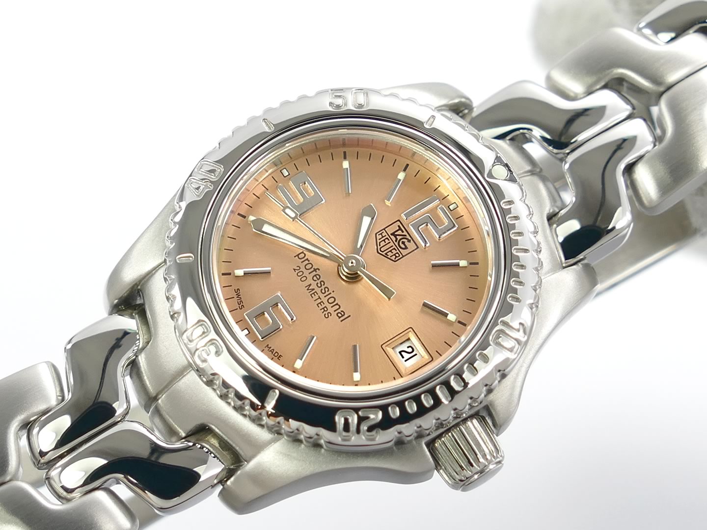 TAG Heuer Link Lady Copper Arabic Dial WT1411.BA0560 with date