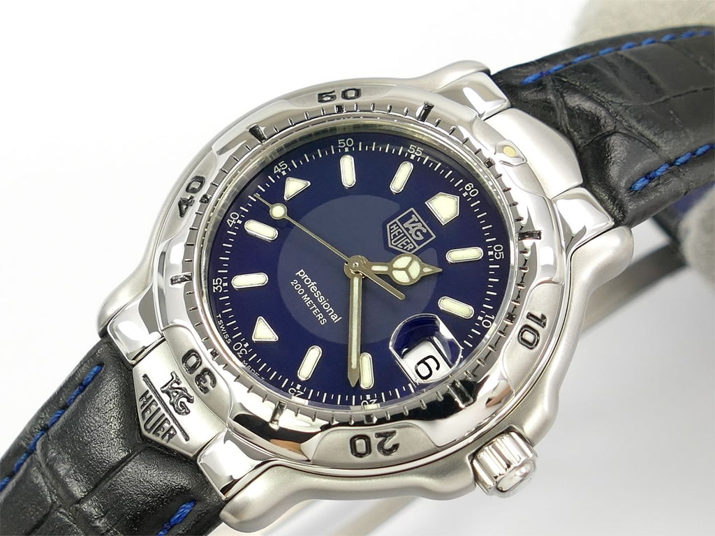 TAG Heuer 6000 Blue WH5151-K1 Quartz with Date
