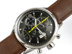Raymond Weil Freelancer Black Chronograph 7730-STC-20101 dial close up