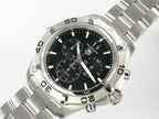 TAG Heuer Aquaracer 300M Black Chronograph CAF101E.BA0821 Grande Date 43mm