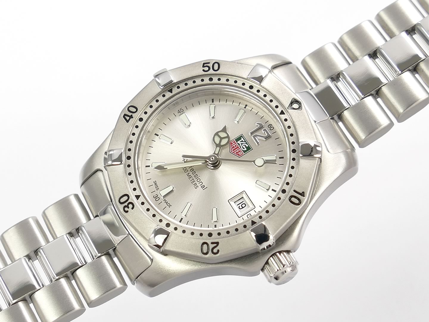 TAG Heuer 2000 WK1312.BA0313 Sapphire Crystal with rotating bezel