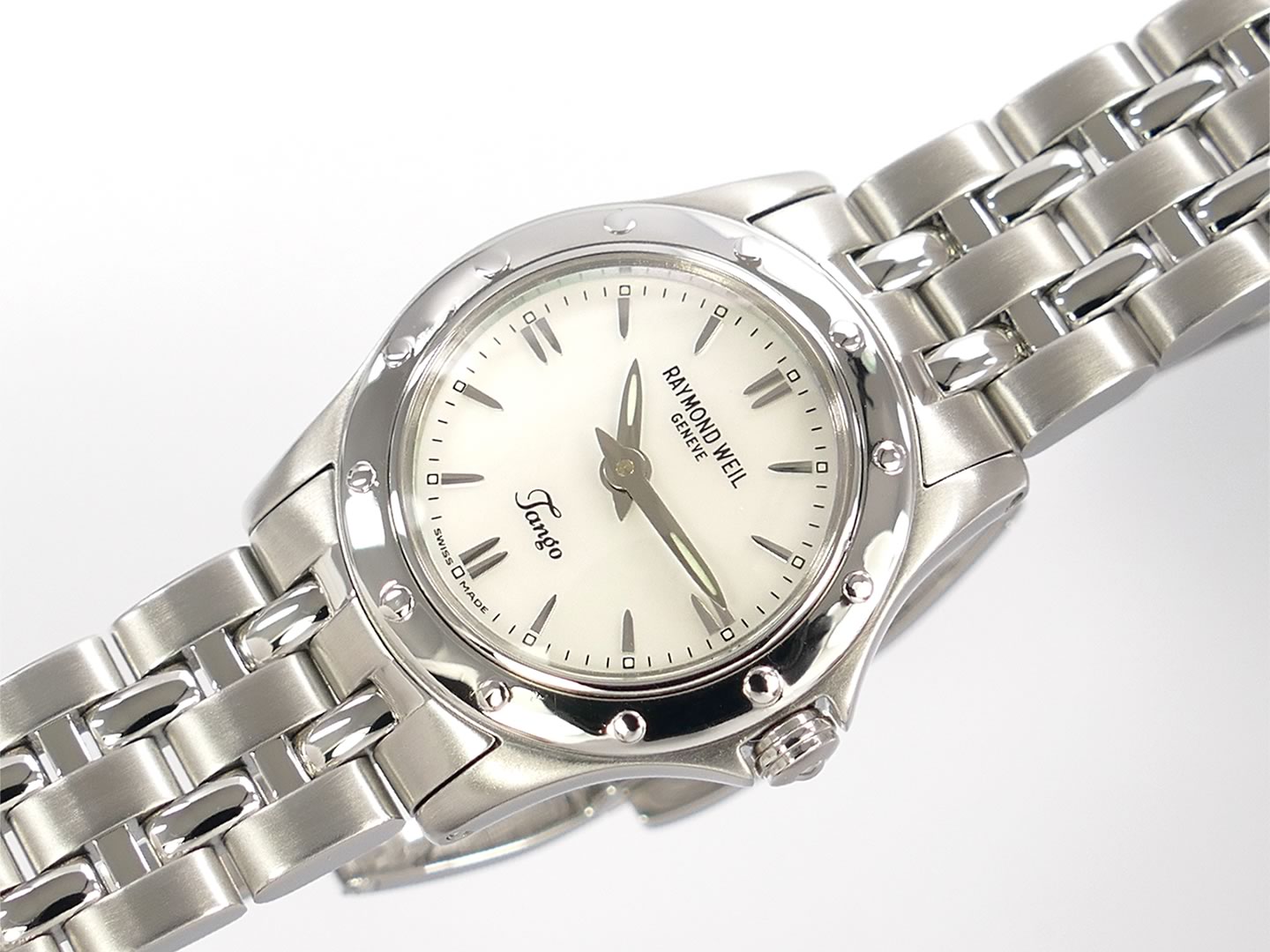 Raymond Weil Tango White Mother of Pearl Dial 5790