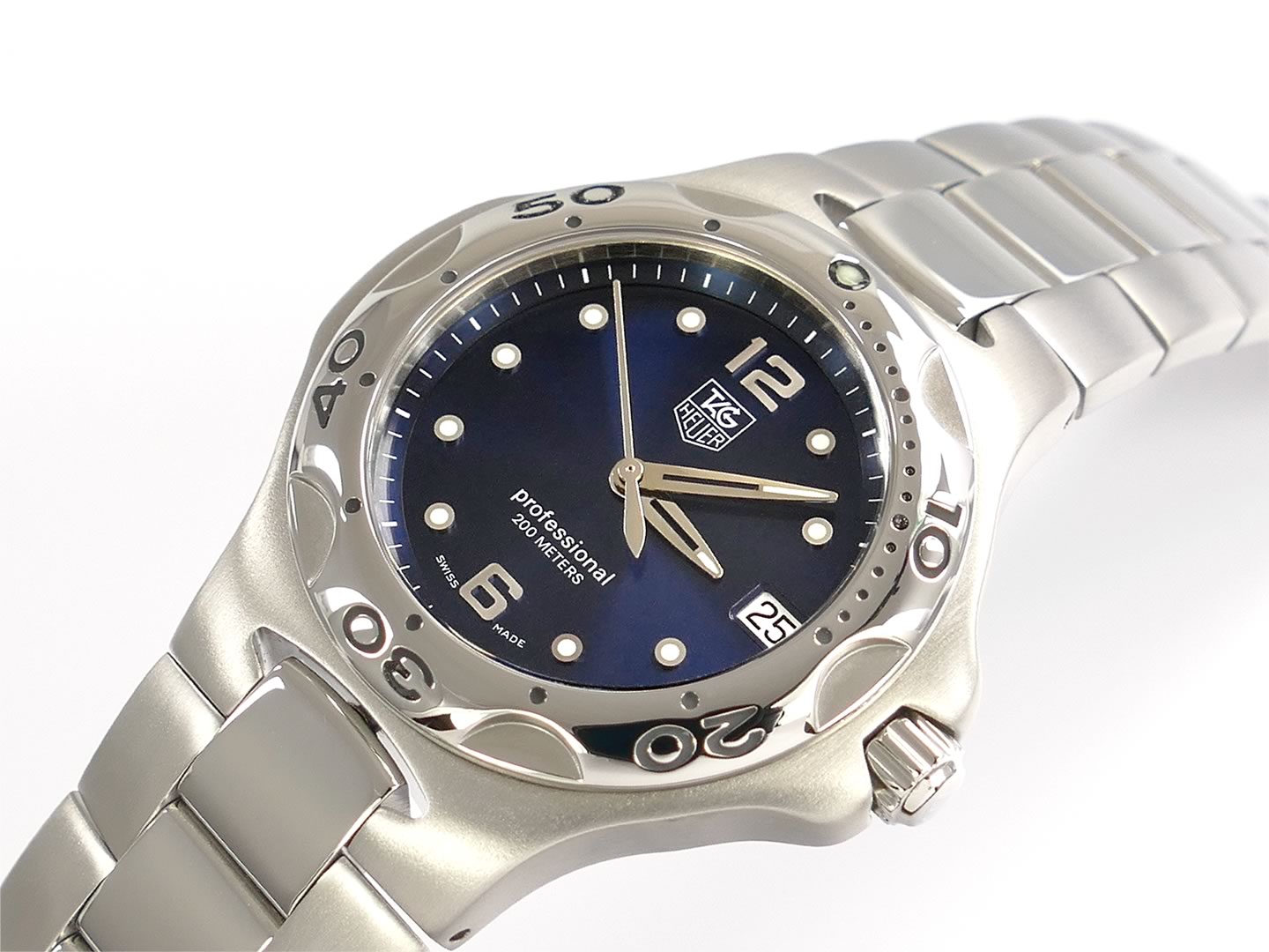 TAG Heuer Kirium Blue Sunburst Dial WL111F.BA0701