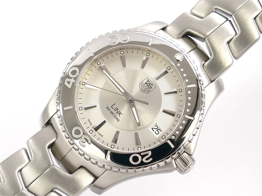TAG Heuer Link Silver Dial WJ1111.BA0570 Date Quartz