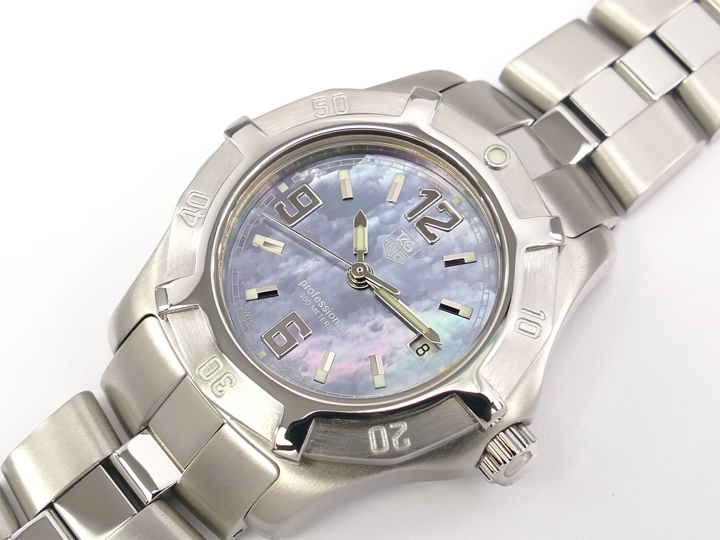 TAG Heuer 2000 Exclusive Blue Mother of Pearl Dial WN1318