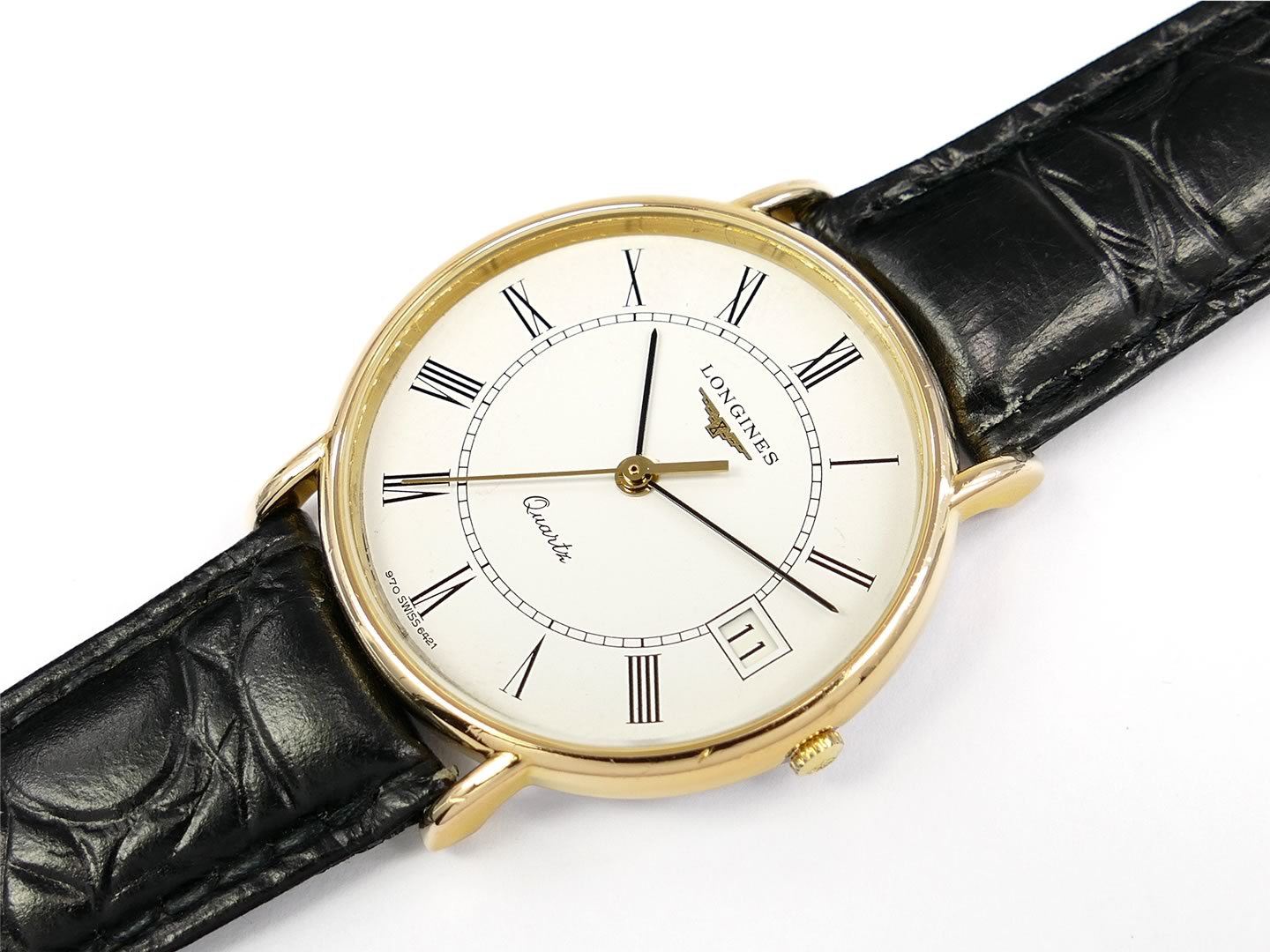 Longines La Grande Classique White Dial with Roman Numerals and date