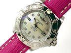 Breitling Galactic 32 White Mother of Pearl Dial with Diamonds A71356L2/A708 date