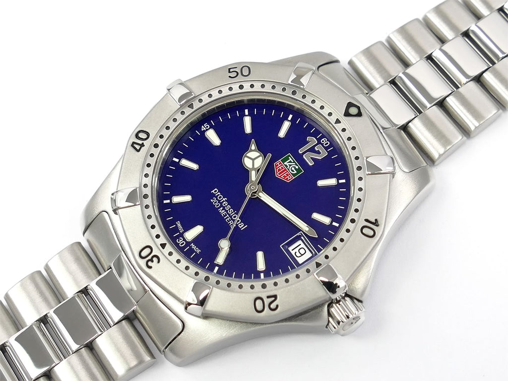 TAG Heuer 2000 Classic Blue Dial WK1113.BA0311 date