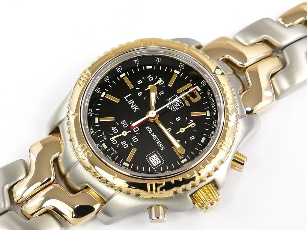 TAG Heuer Link Black Chronograph with date CT1152