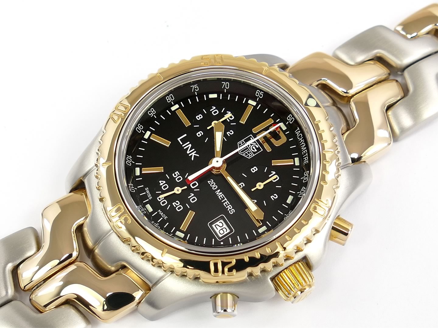 TAG Heuer Link Black Chronograph with date CT1152