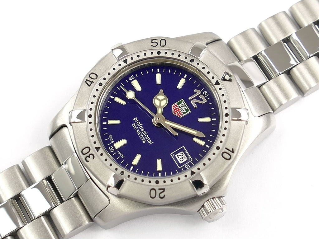 TAG Heuer 2000 Royal Blue Dial WK1313-0 with date