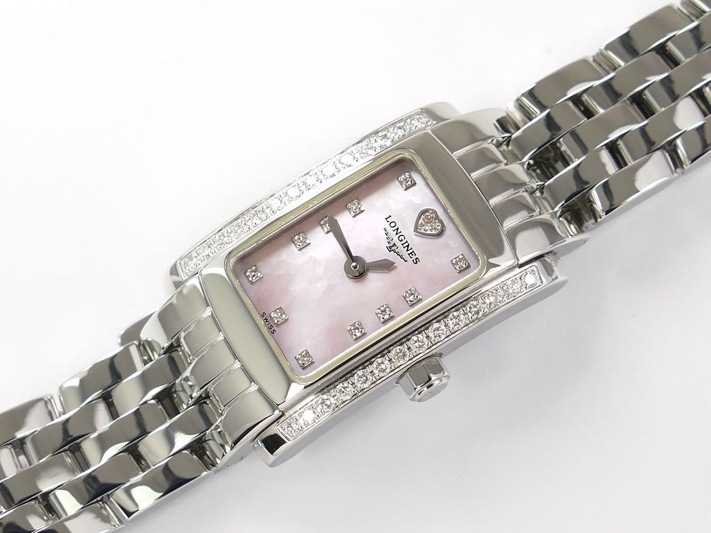 Longines DolceVita Diamond Heart Pink Mother of Pearl L5.158.0.93.6