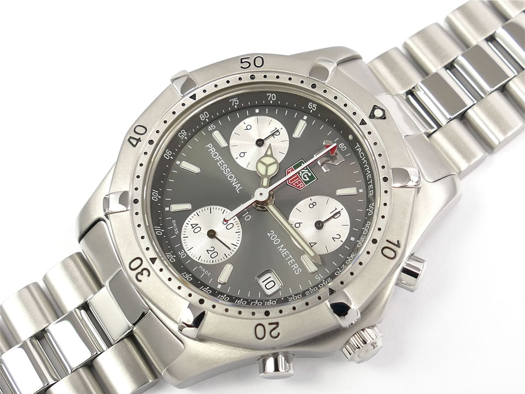 TAG Heuer 2000 Chronograph CK1113.BA0328 Grey / Silver