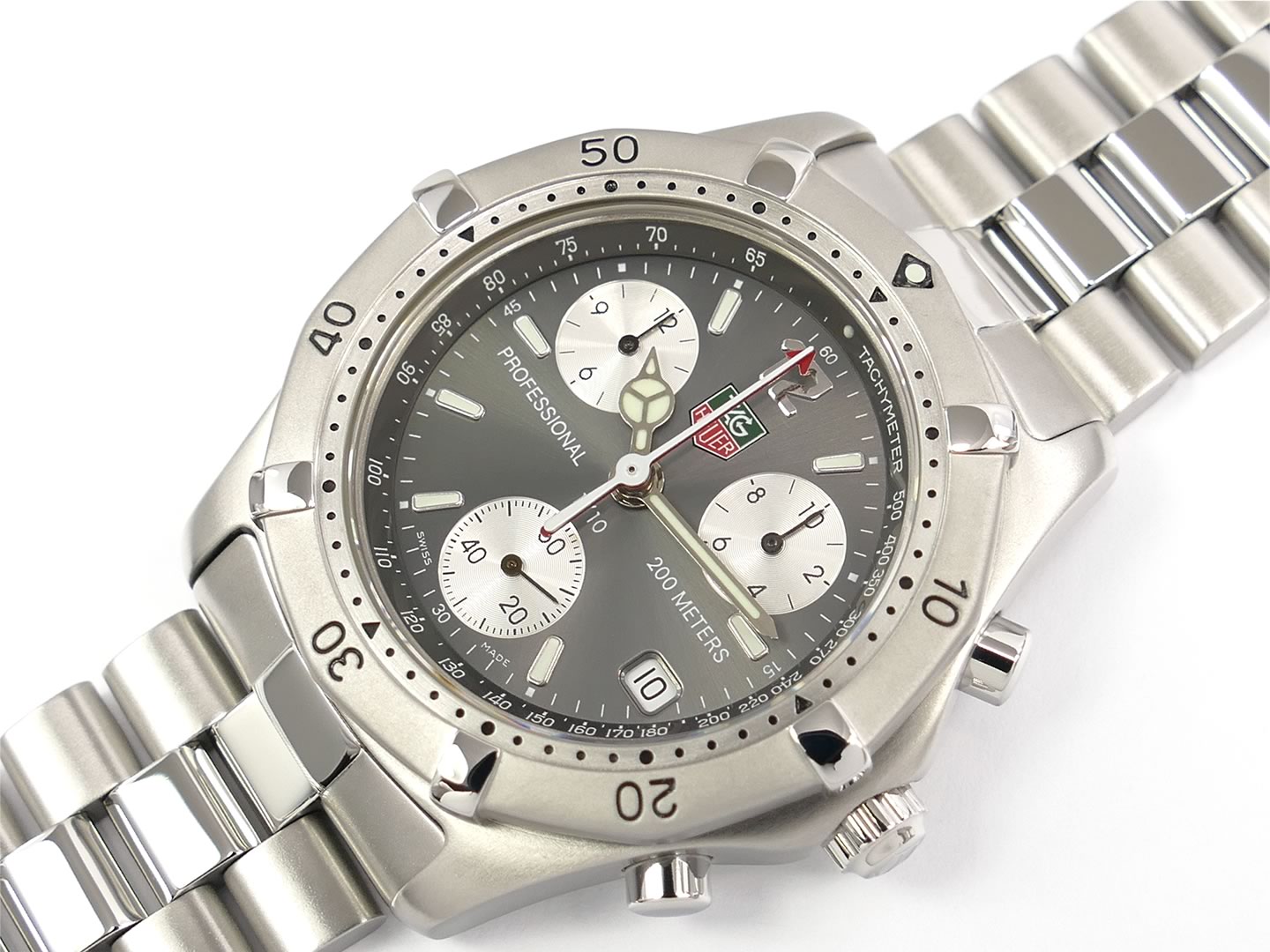 TAG Heuer 2000 Chronograph CK1113.BA0328 Grey / Silver