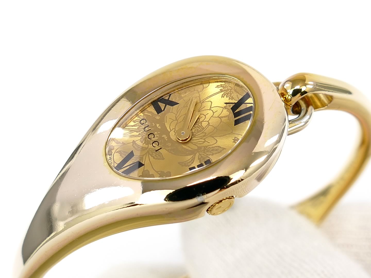 Gucci Horsebit 103 Champagne Floral Dial YA103534