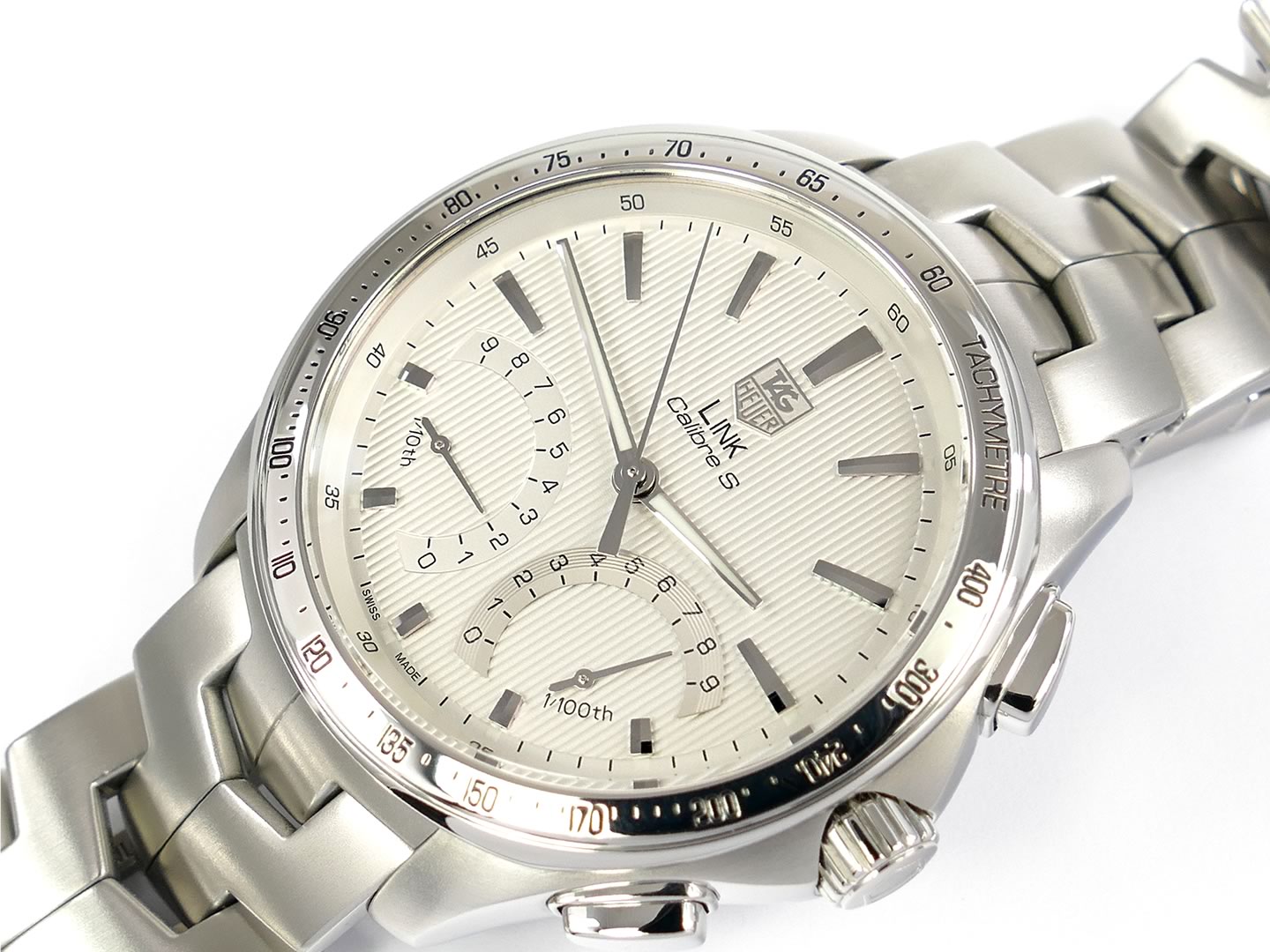 TAG Heuer Link Calibre S Silver CAT7011.BA0952 – SWWatches