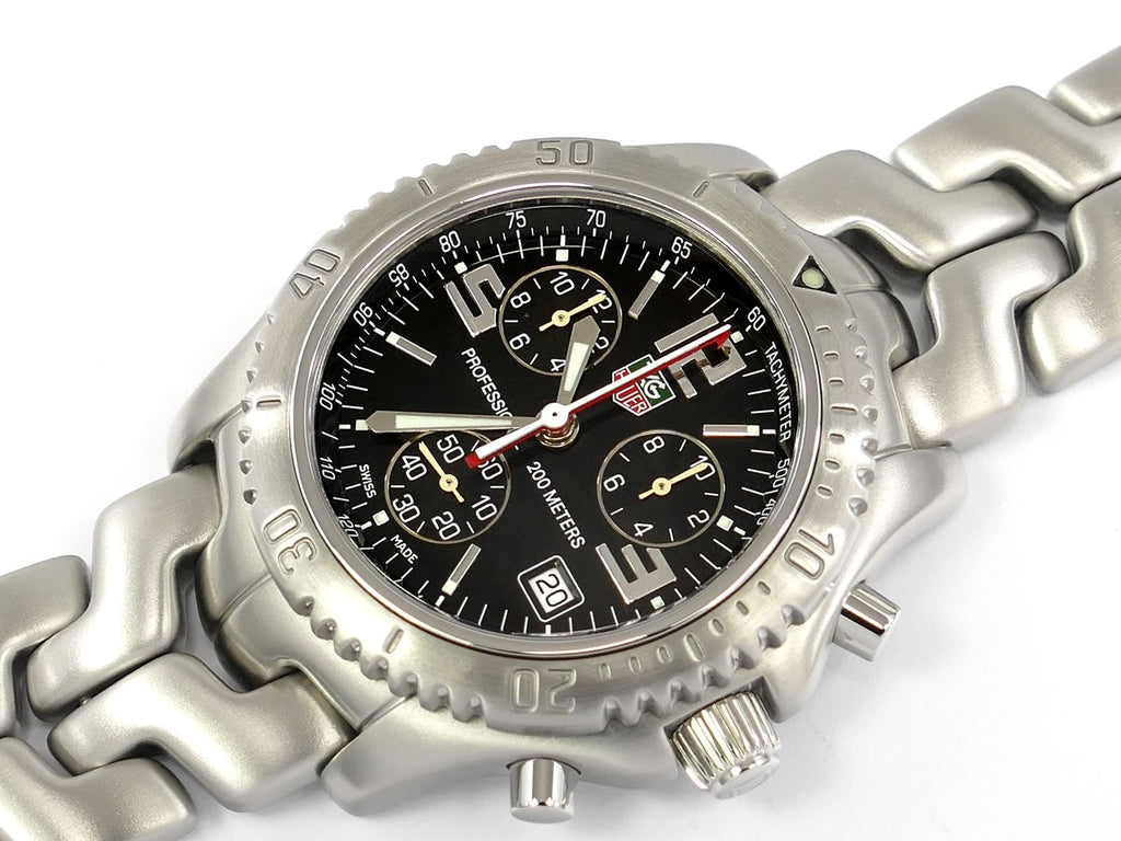 TAG Heuer Link Chronograph CT1111.BA0550 Bourne Identity with date