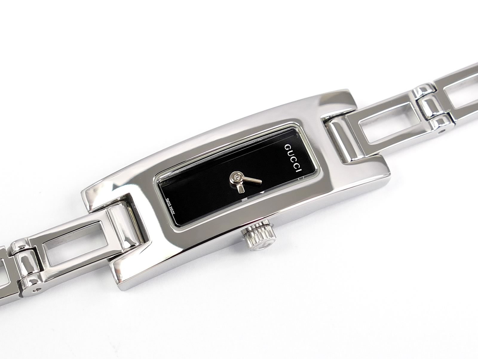 Gucci 3900L Black Rectangular Dial