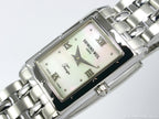 Raymond Weil Tango White Mother of Pearl 5970 Stainless Steel Rectangular Watch