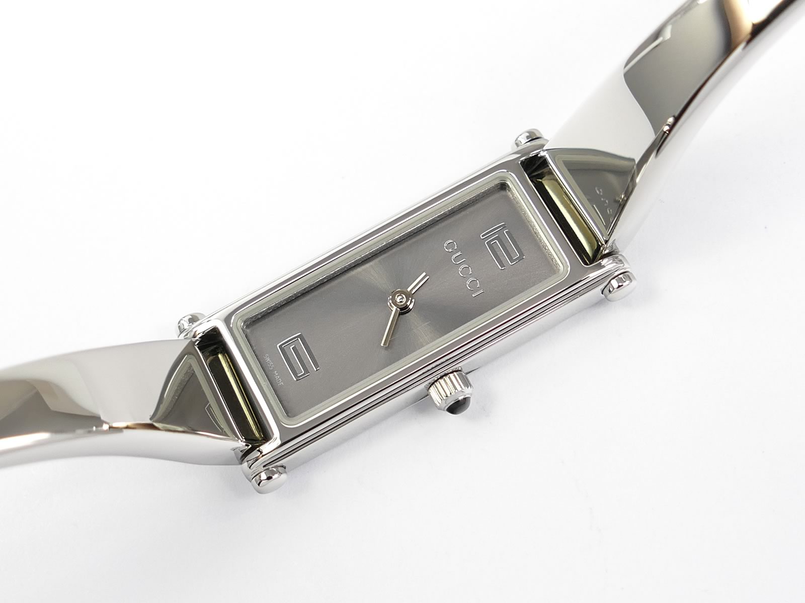 Gucci 1500L Grey Sunburst Dial