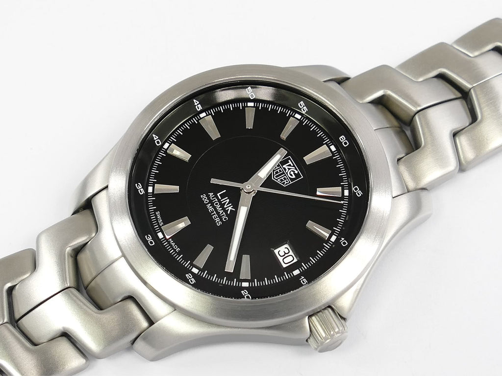 TAG Heuer Link Automatic Black Dial WJF2110.BA0570 with date