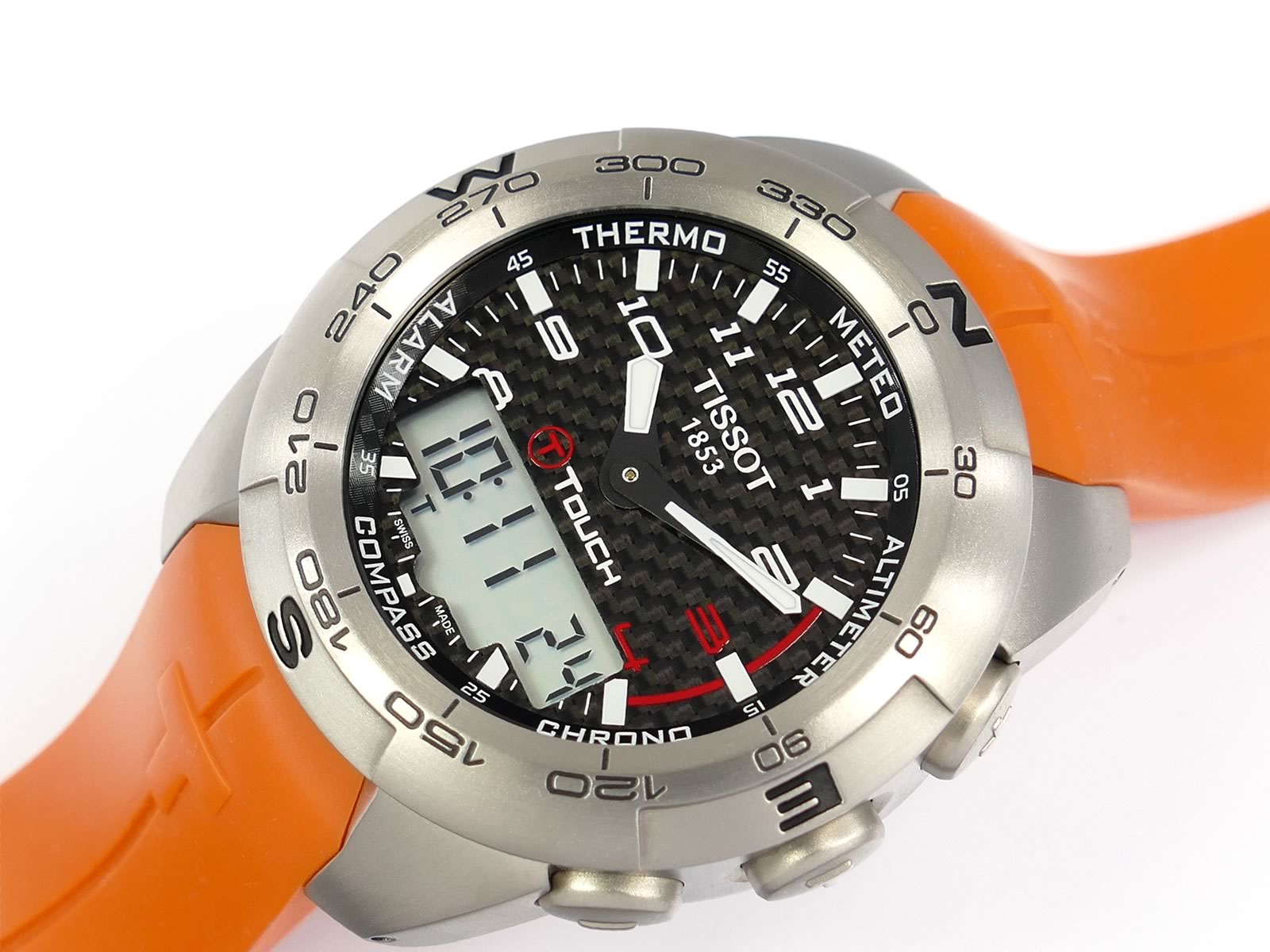 Tissot T-Touch Expert Carbon Fiber Dial Titanium T047.420.47.207.01