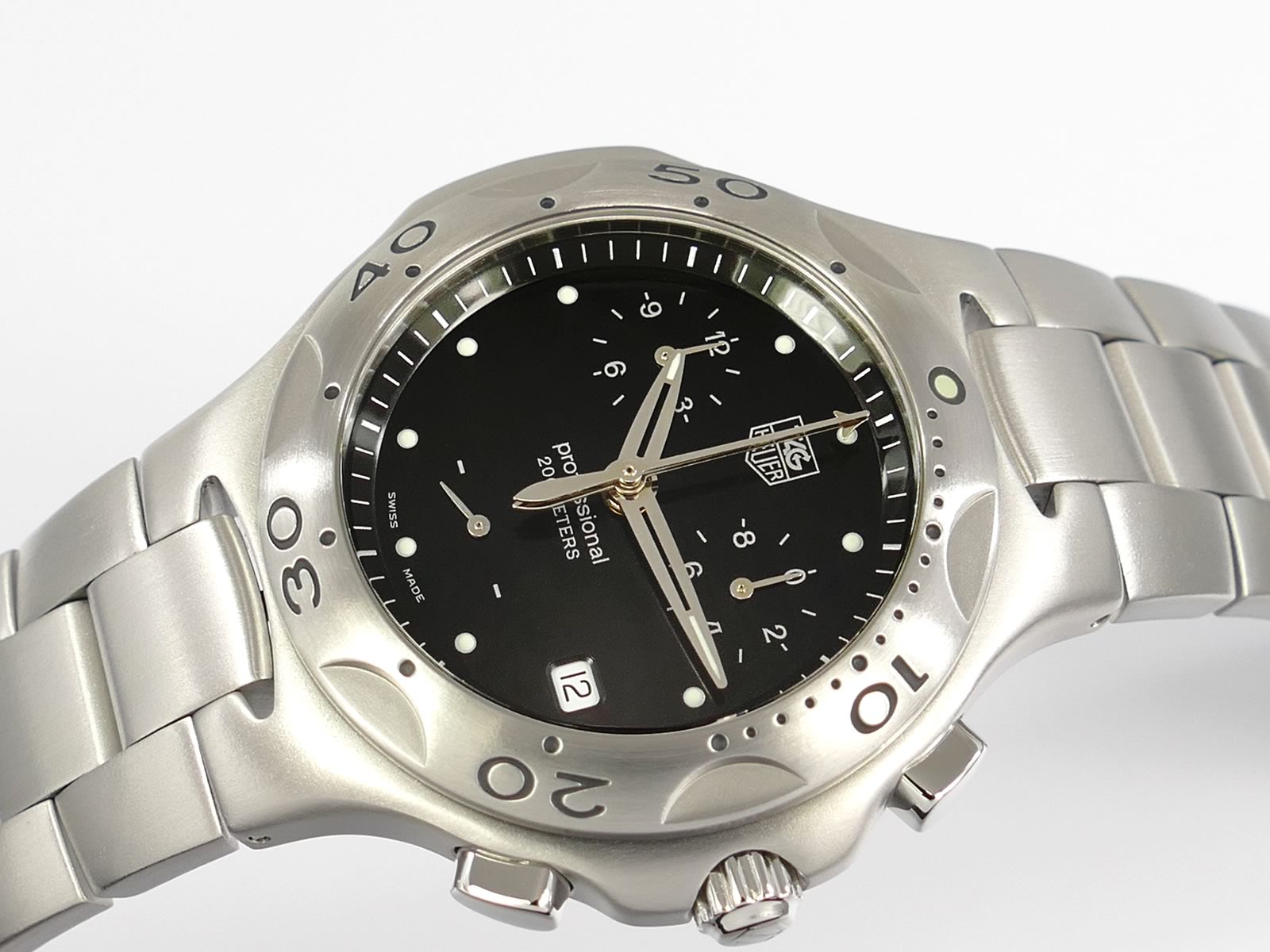 TAG Heuer Kirium Chronograph CL1110.BA0700 Black Date