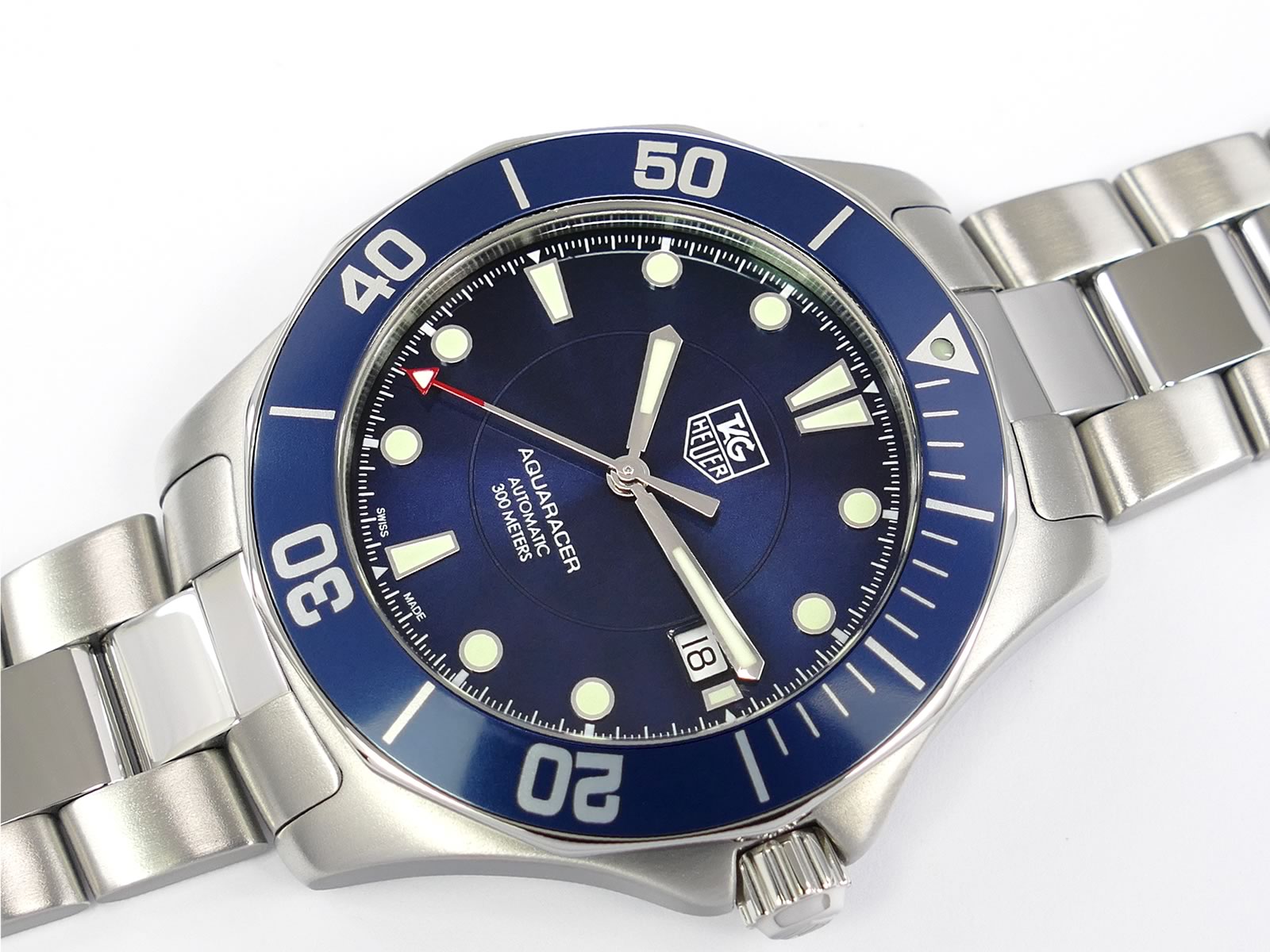 TAG Heuer Aquaracer 300M Calibre 5 Blue Dial WAB2011.BA0803