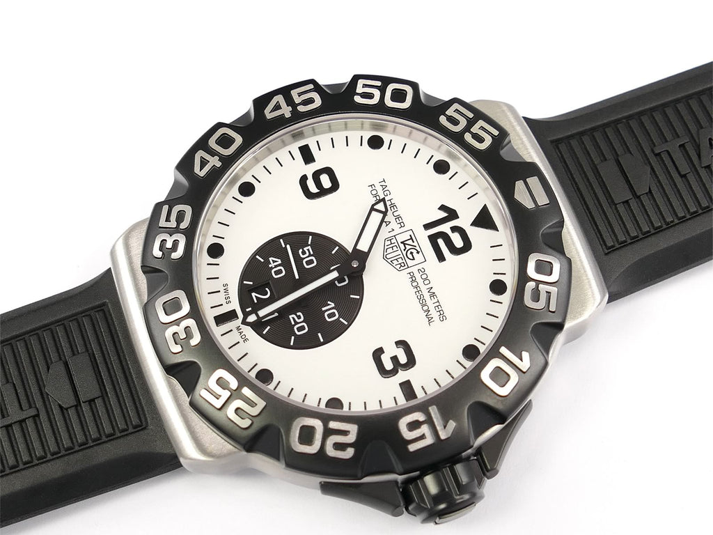 TAG Heuer Formula 1 Grande Date WAH1011.BT0717 White Dial F1